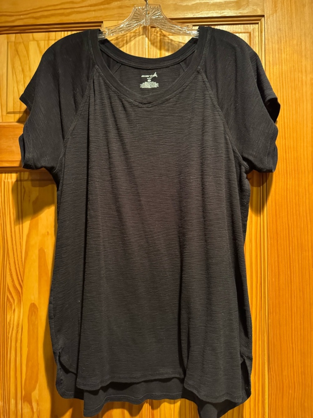 exertek Black Short Sleeve Athletic Tee Size 1X
